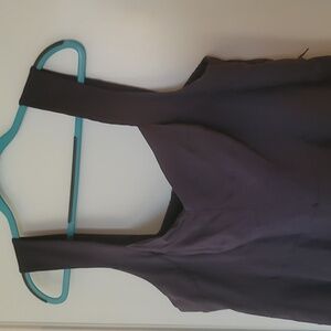 Torrid 26 Plus Wide Strap Grey Flared Dress